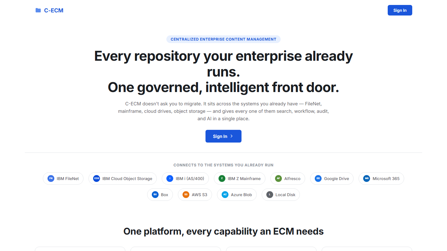 C-ECM